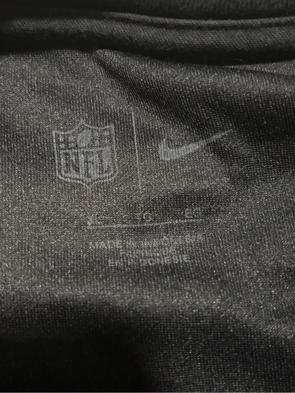 Nike Black Baltimore Ravens Short Sleeve Graphic Tee with Gold Accent EST 1996